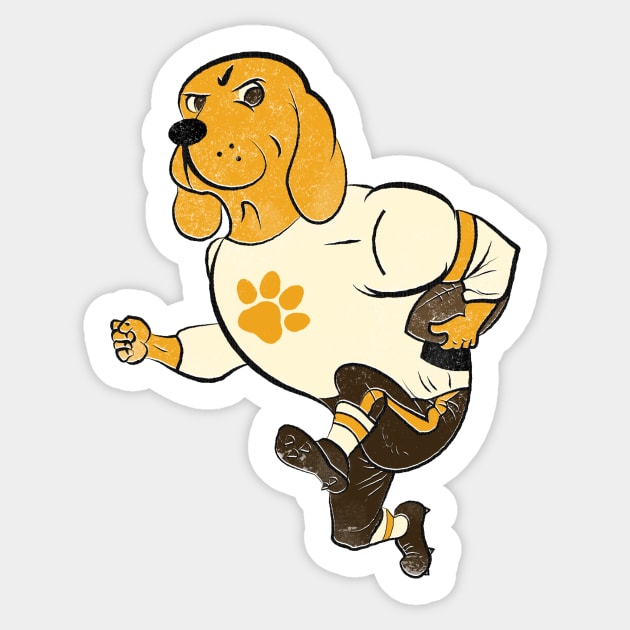 The Hound Sticker by The Rec League Shop